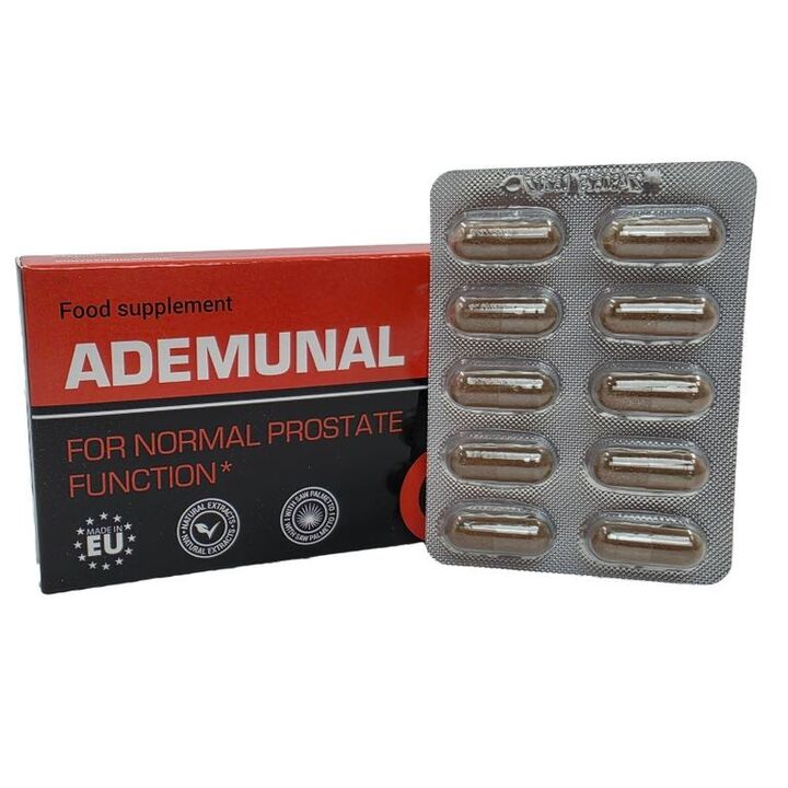 Ademunali pakend ja kapslid